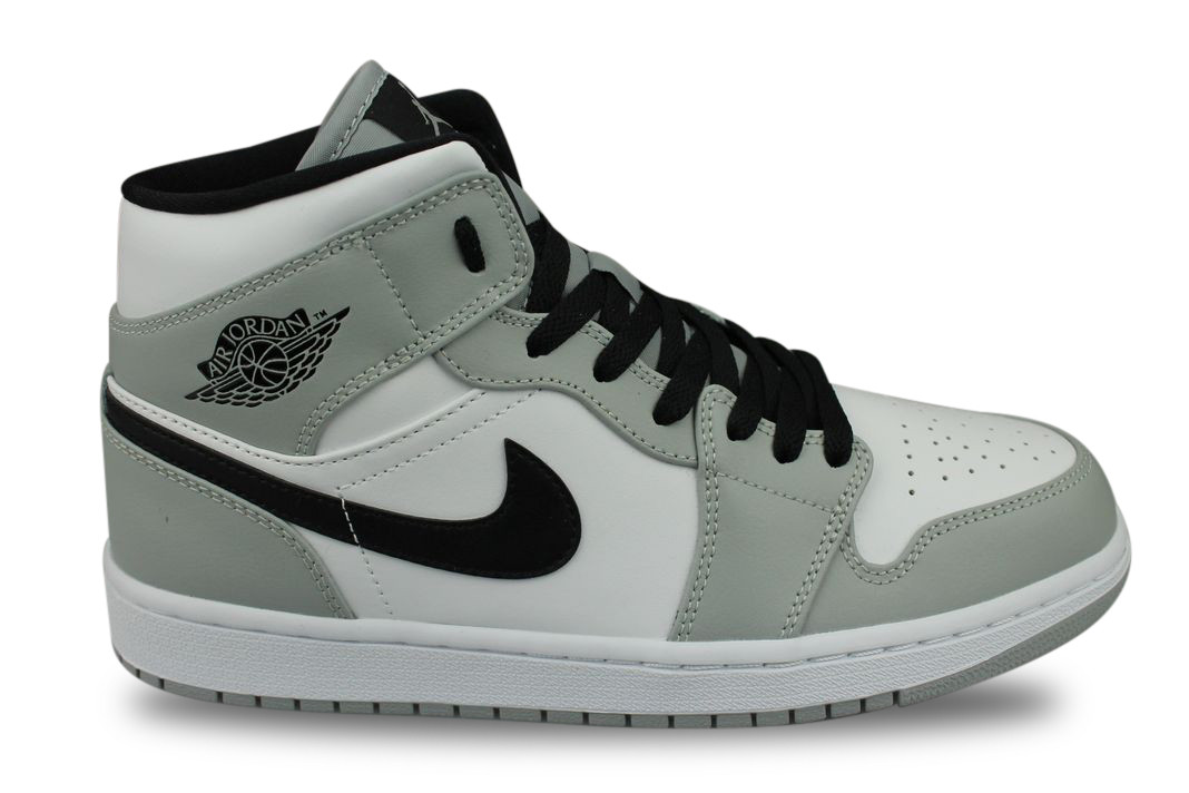 Disparates imperdonable Confiar Air Jordan 1 Mid Light Smoke Grey Gris - Street Shoes Addict