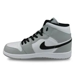 Air Jordan 1 Mid Light Smoke Grey Gris