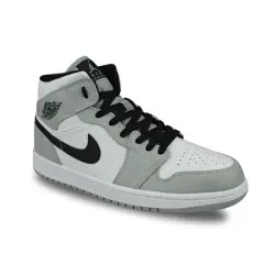 Air Jordan 1 Mid Light Smoke Grey Gris