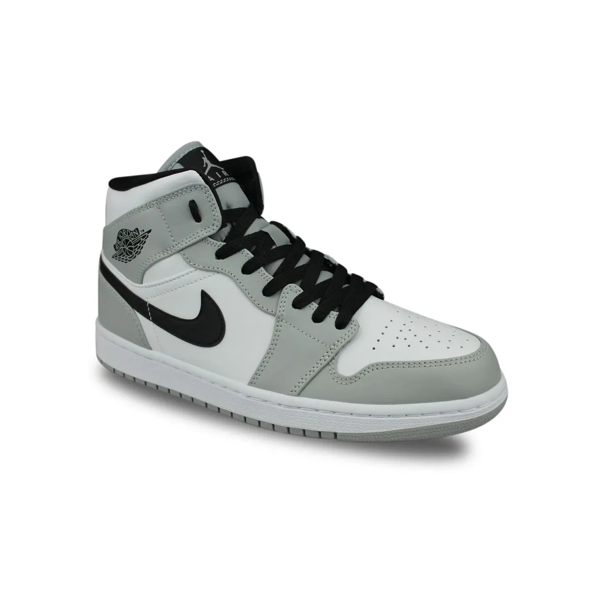 Air Jordan 1 Mid Light Smoke Grey Gris