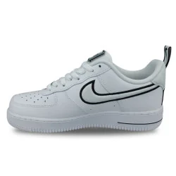 Nike Air Force 1 Low Outline Swoosh Blanc