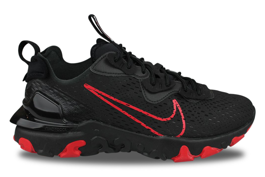 Nike React SC Noir Rouge | Street Shoes Addict