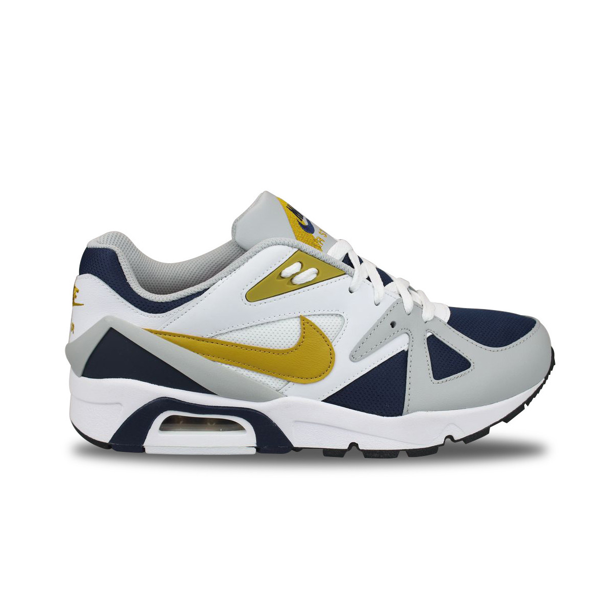 Nike Air Structure Triax 91 Navy Citron - Street Addict