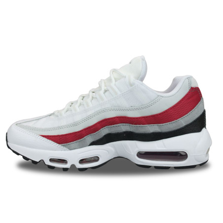 Nike Air Max 95 White Red Black Blanc