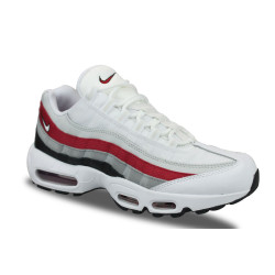 Nike Air Max 95 White Red Black Blanc