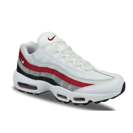 Nike Air Max 95 White Red Black Blanc
