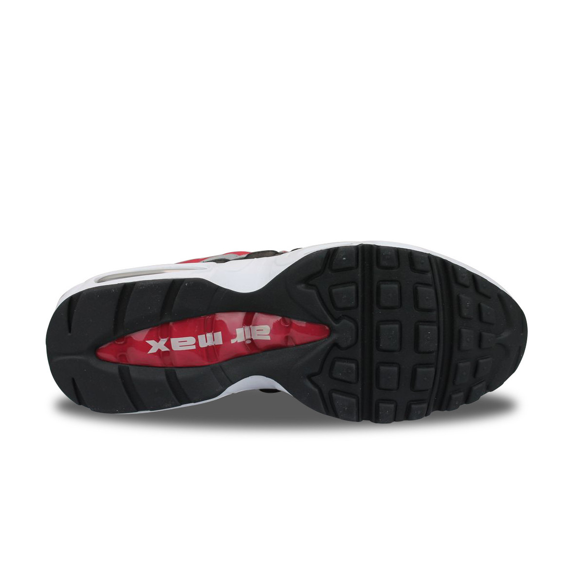 Nike Air Max 95 White Red Black Blanc