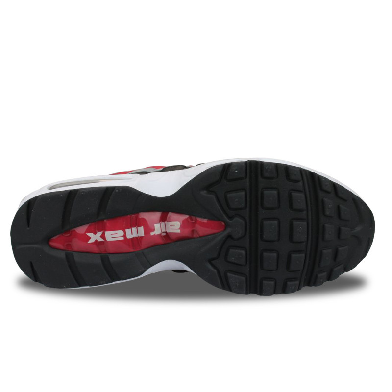 Nike Air Max 95 White Red Black Blanc