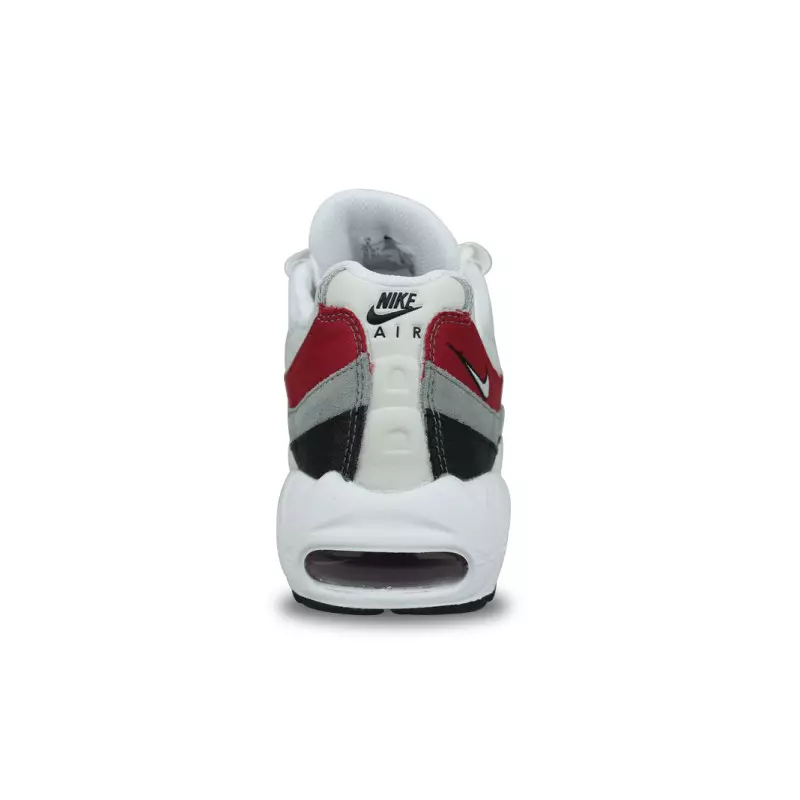 Nike Air Max 95 White Red Black Blanc