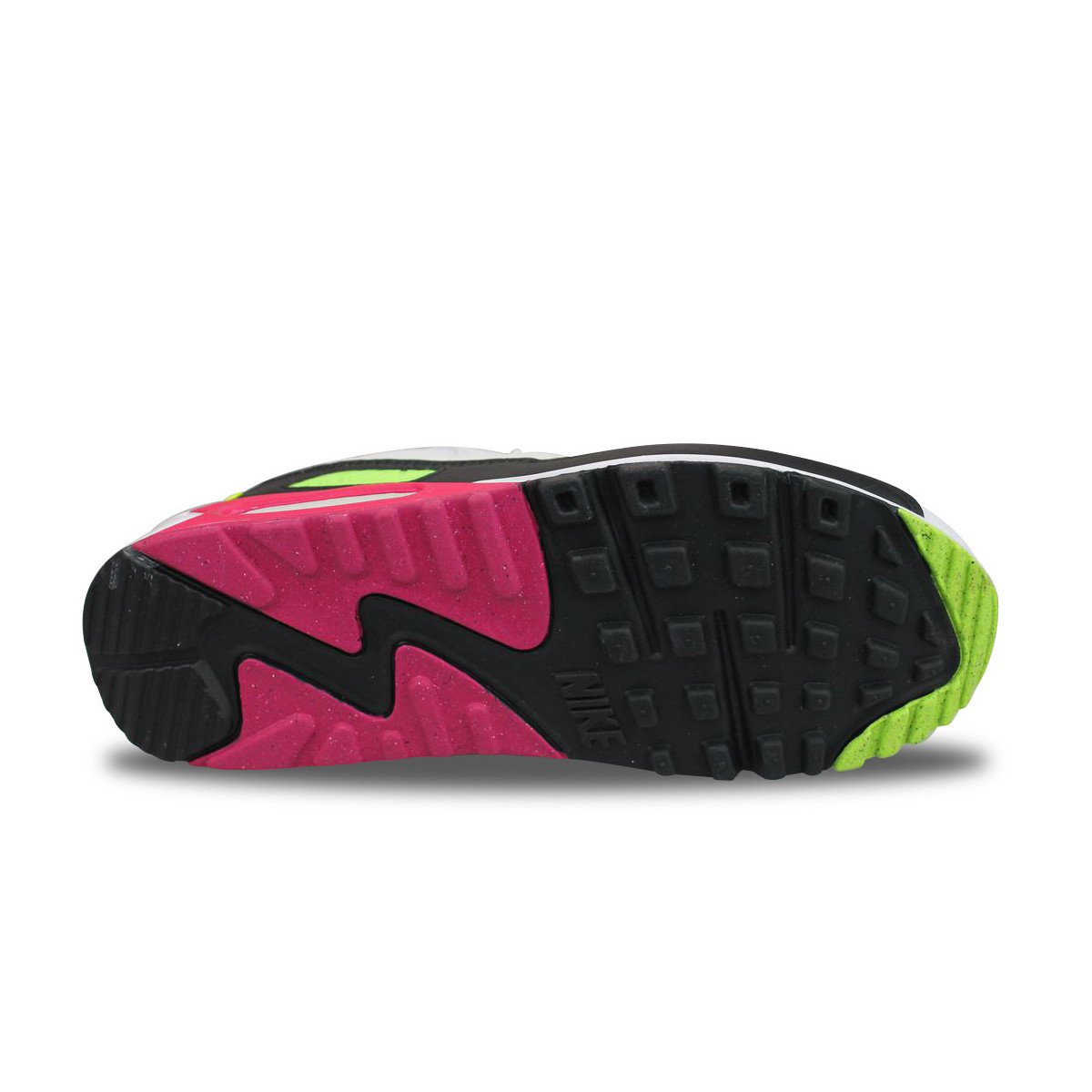 Nike Air Max 90 White Volt Rush Pink Blanc