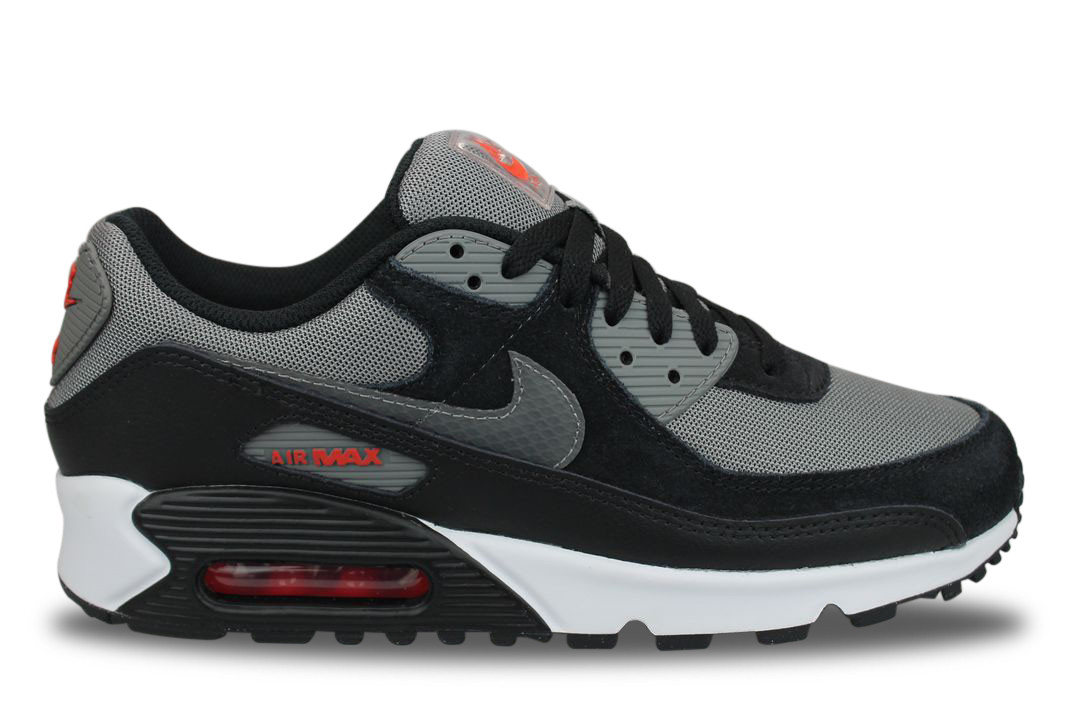 Nike Air Max 90 Grey Black Red