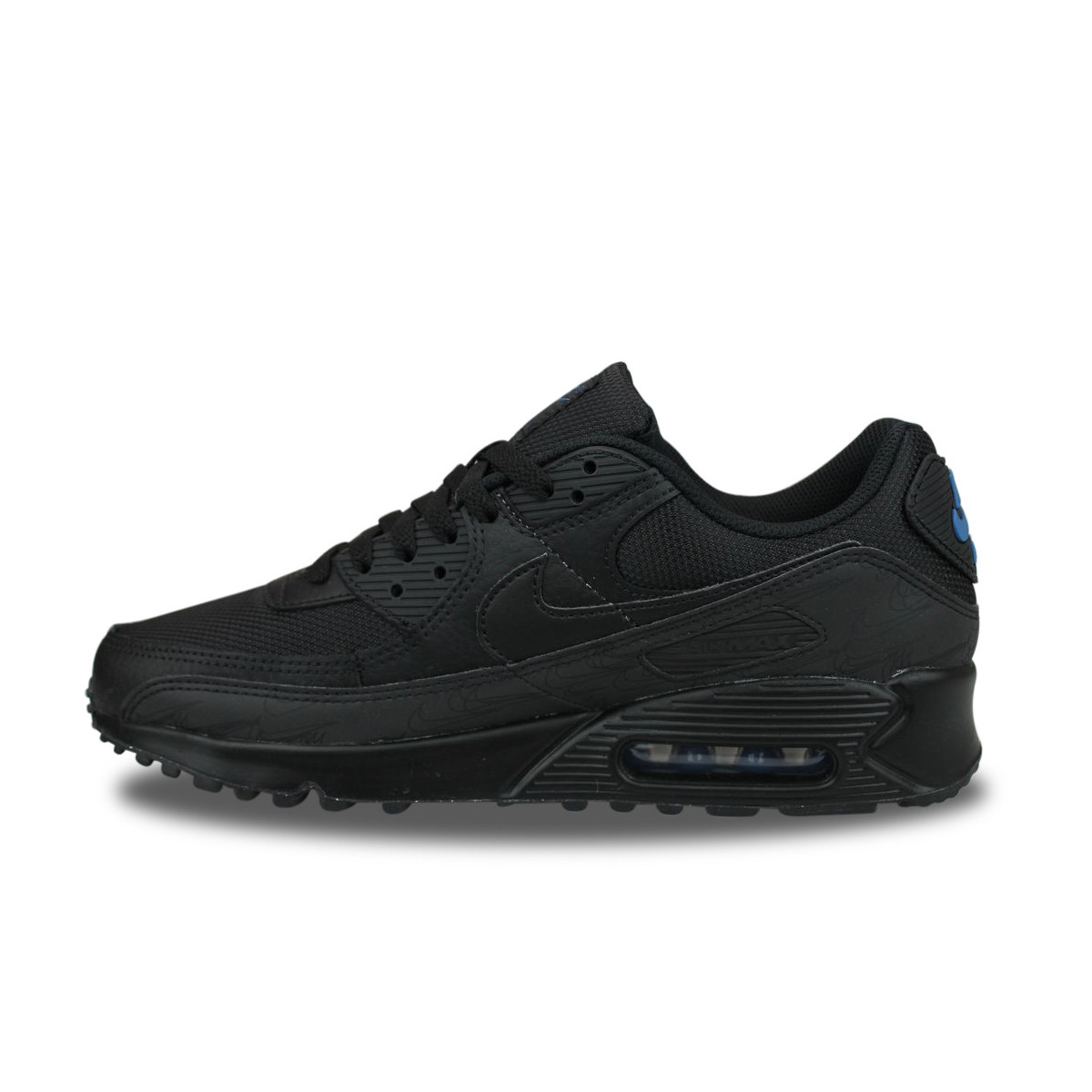 Nike Air Max 90 Black Blue Reflective