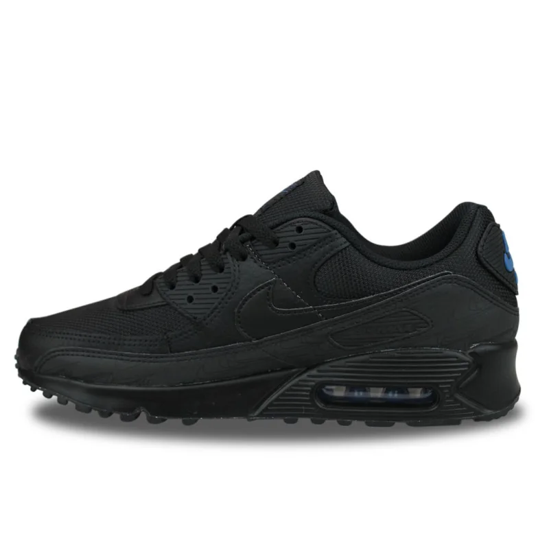 Nike Air Max 90 Black Blue Reflective