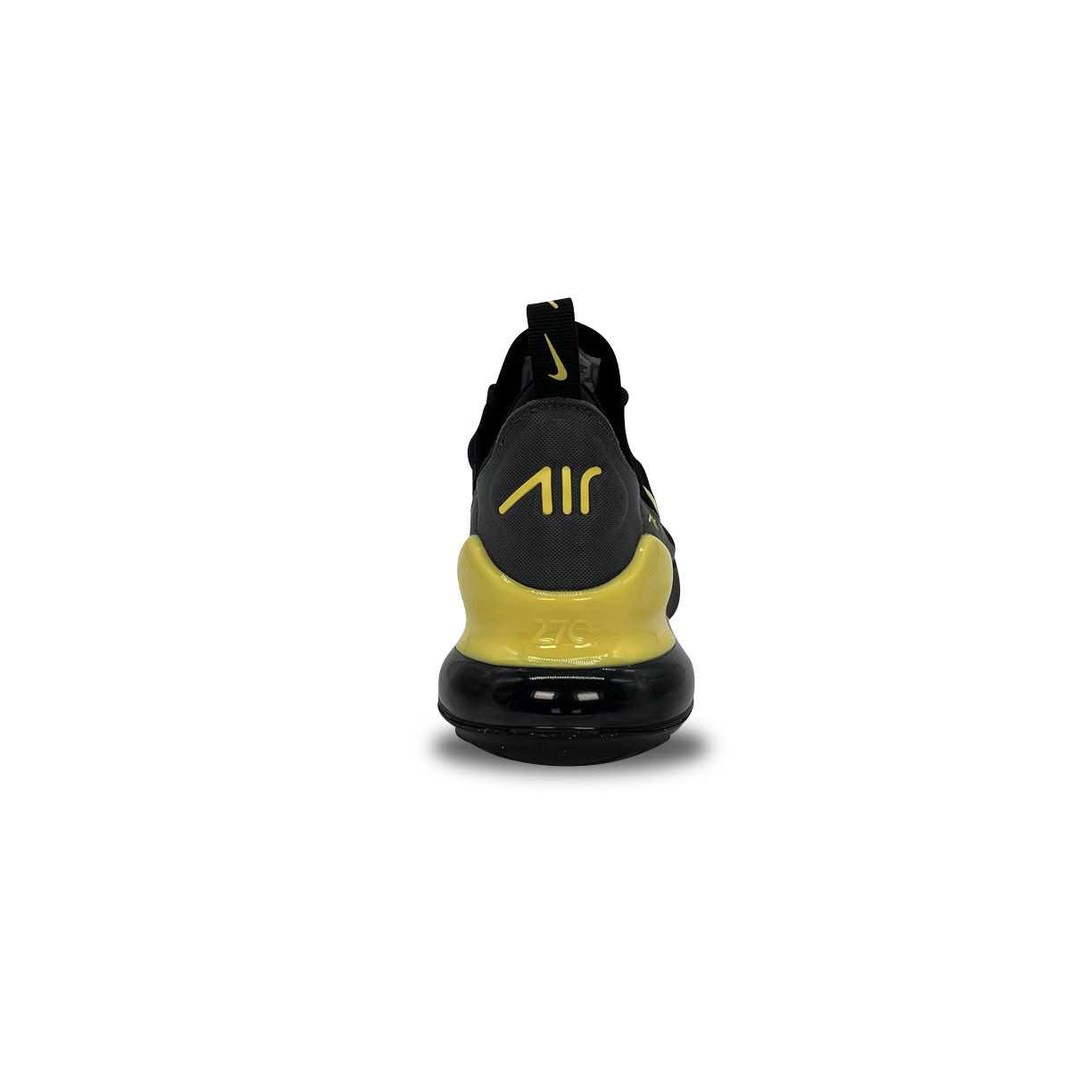 Nike Air Max 270 Junior Black Yellow Strike