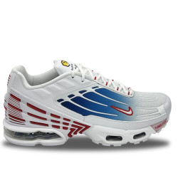 Nike Air Max Plus III White Red Blue