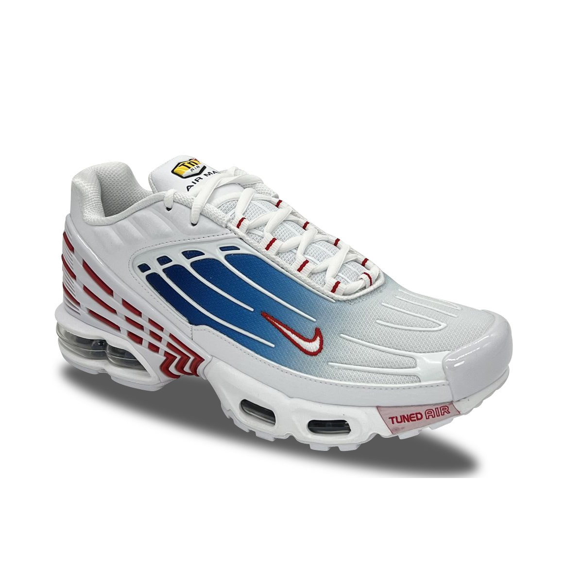 Nike Air Max Plus III White Red Blue