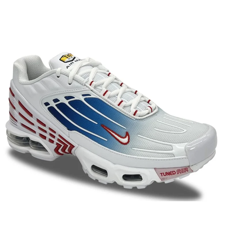 Nike Air Max Plus III White Red Blue