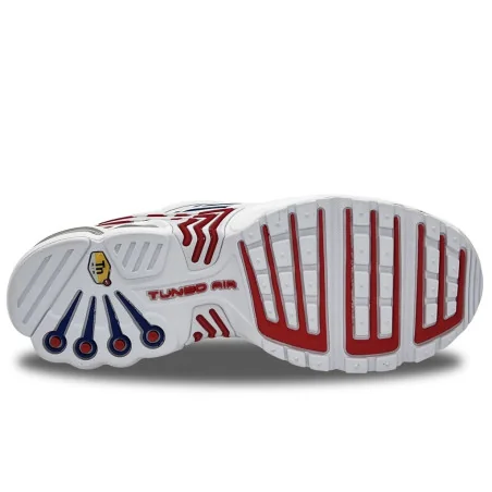 Nike Air Max Plus III White Red Blue
