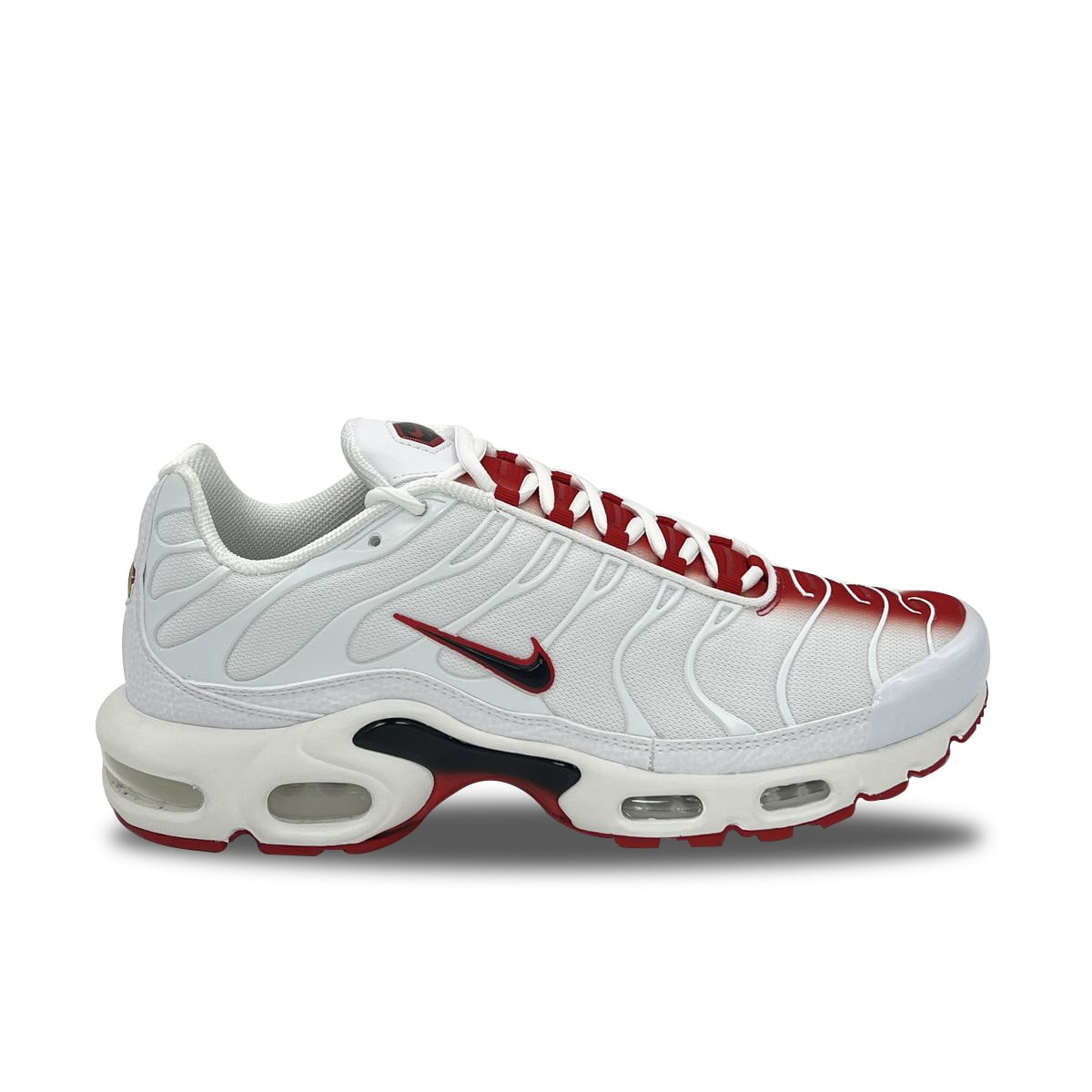 Nike Air Max Plus TN White Gradient Red