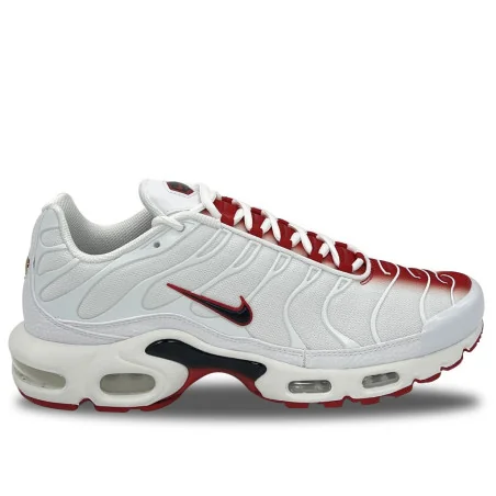 Nike Air Max Plus TN White Gradient Red