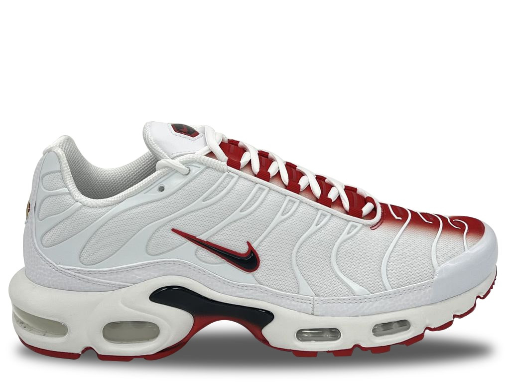 Nike Air Max Plus TN White Gradient Red