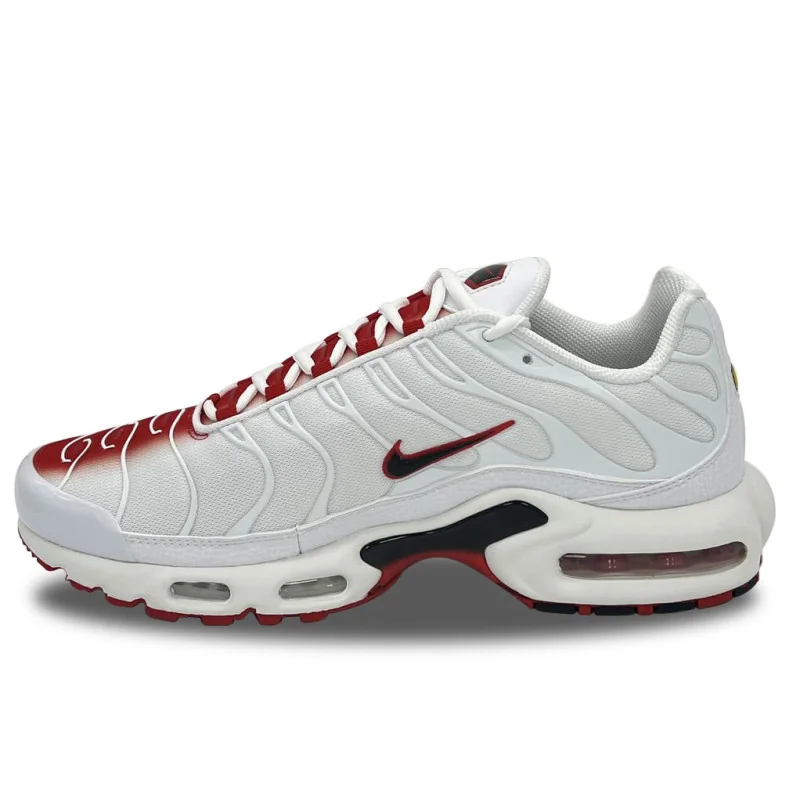 Nike Air Max Plus TN White Gradient Red