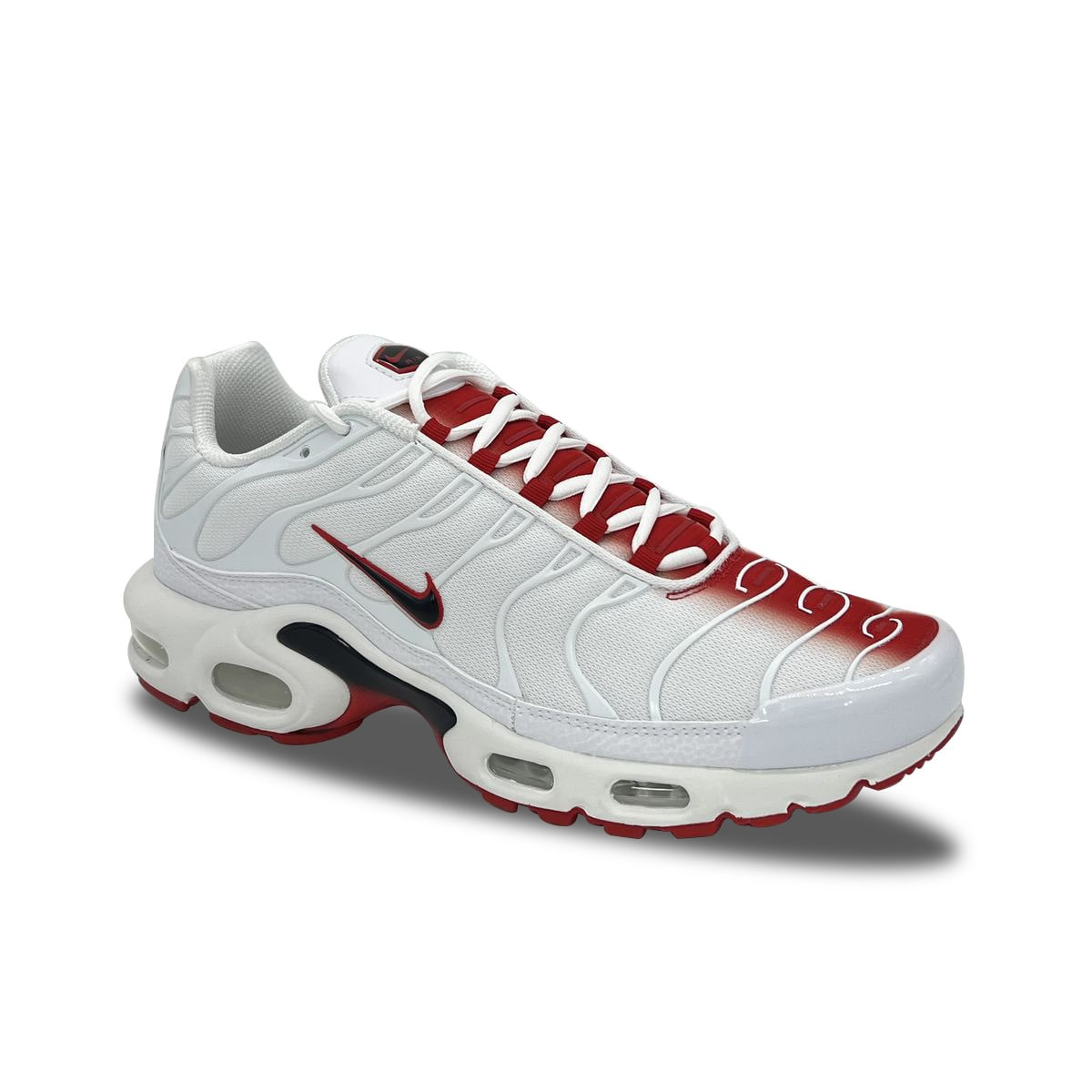Nike Air Max Plus TN White Gradient Red