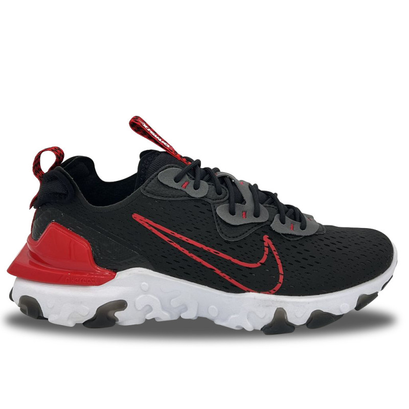 Nike React Vision Black University Red