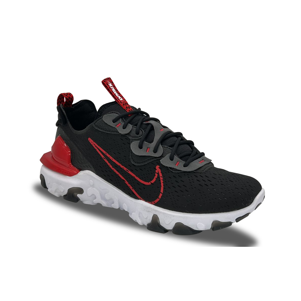 Nike React Vision Black University Red