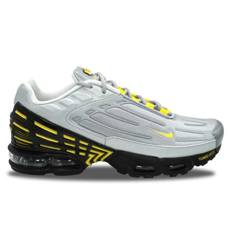 Nike Air Max Plus III Metallic Silver Black Yellow