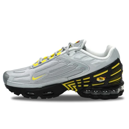 Nike Air Max Plus III Metallic Silver Black Yellow