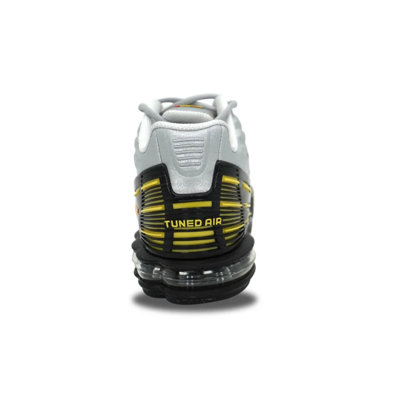 Nike Air Max Plus III Metallic Silver Black Yellow
