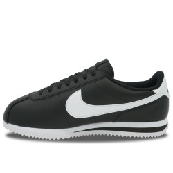 Nike Cortez Leather BLACK WHITE