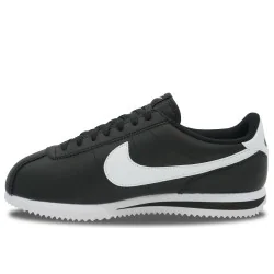Nike Cortez Leather BLACK WHITE