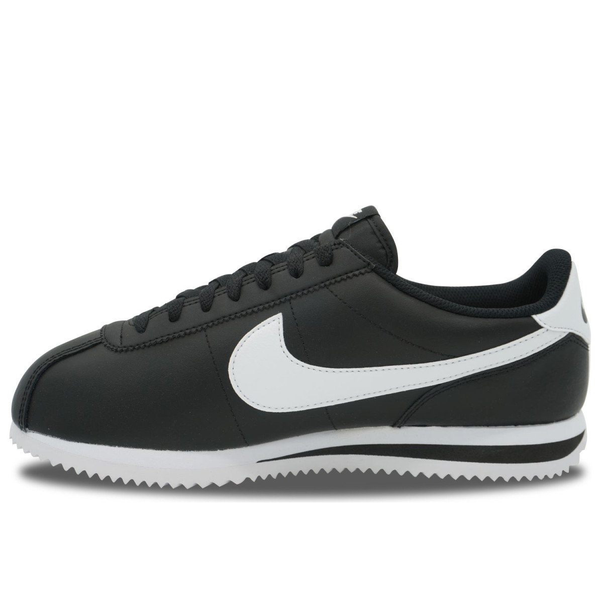Nike Cortez Leather BLACK WHITE