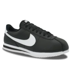 Nike Cortez Leather BLACK WHITE