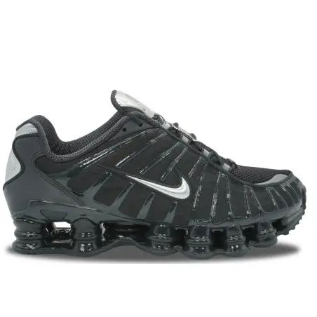 Nike Shox TL Black Metallic Silver
