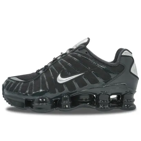 Nike Shox TL Black Metallic Silver