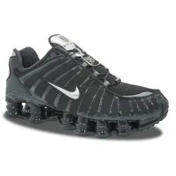 Nike Shox TL Black Metallic Silver