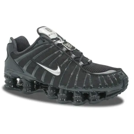 Nike Shox TL Black Metallic Silver