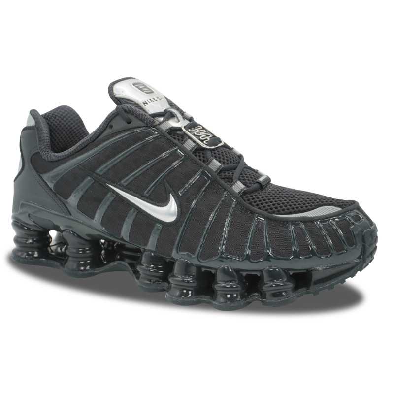 Nike Shox TL Black Metallic Silver