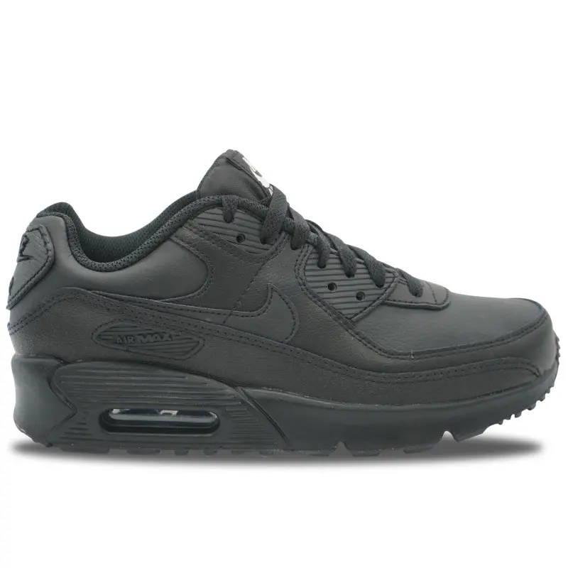Nike Air Max 90 Leather Triple Black 833412-022