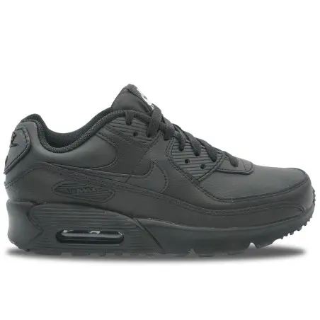 Nike Air Max 90 Leather Triple Black 833412-022