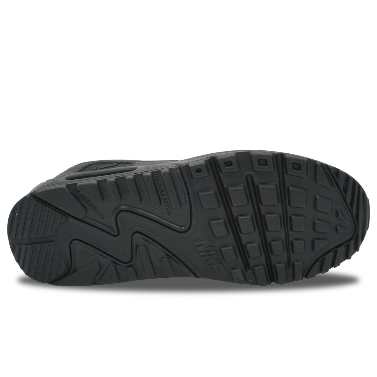 Nike Air Max 90 Leather Triple Black 833412-022