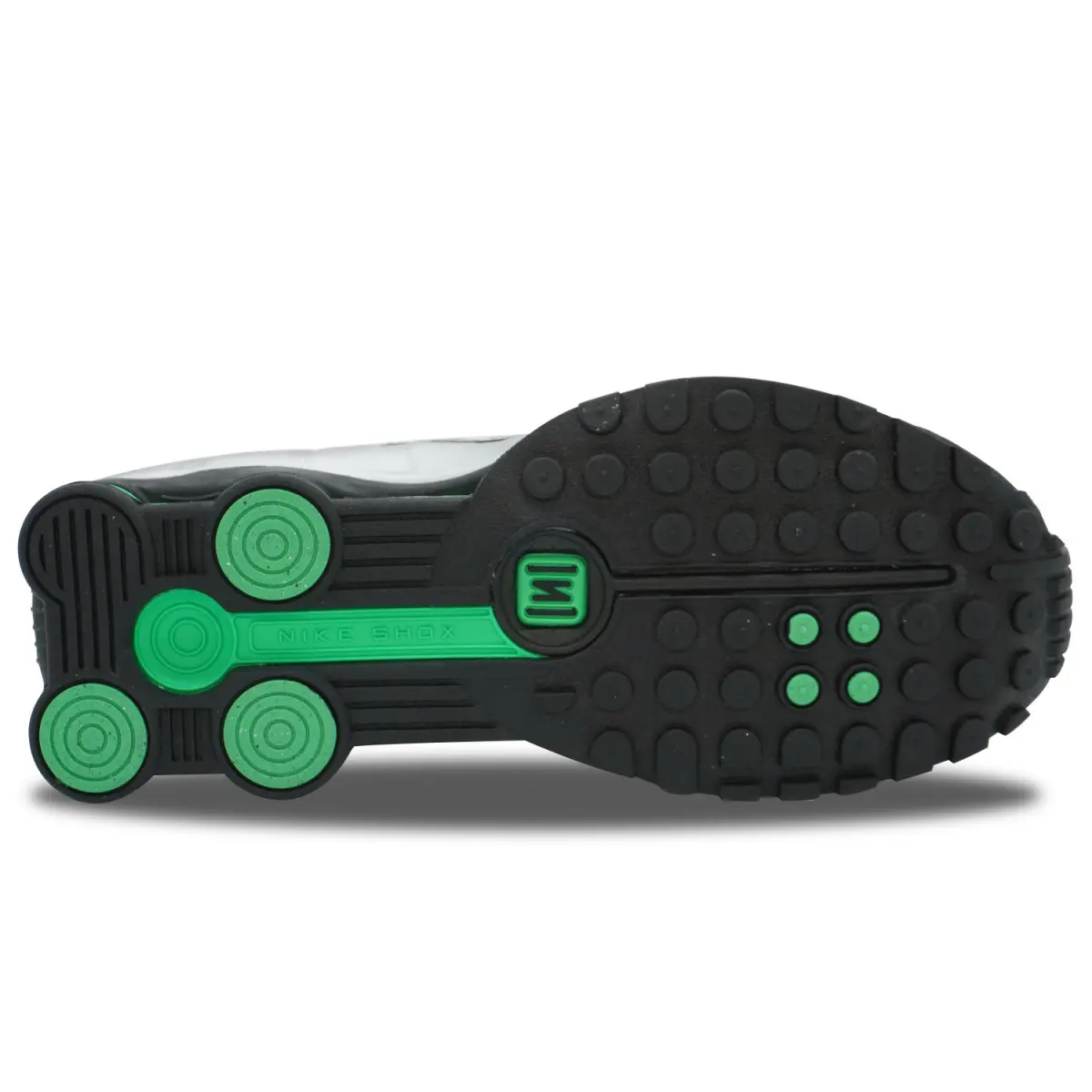 Nike Shox R4 Metallic Silver Green | HQ1988-006