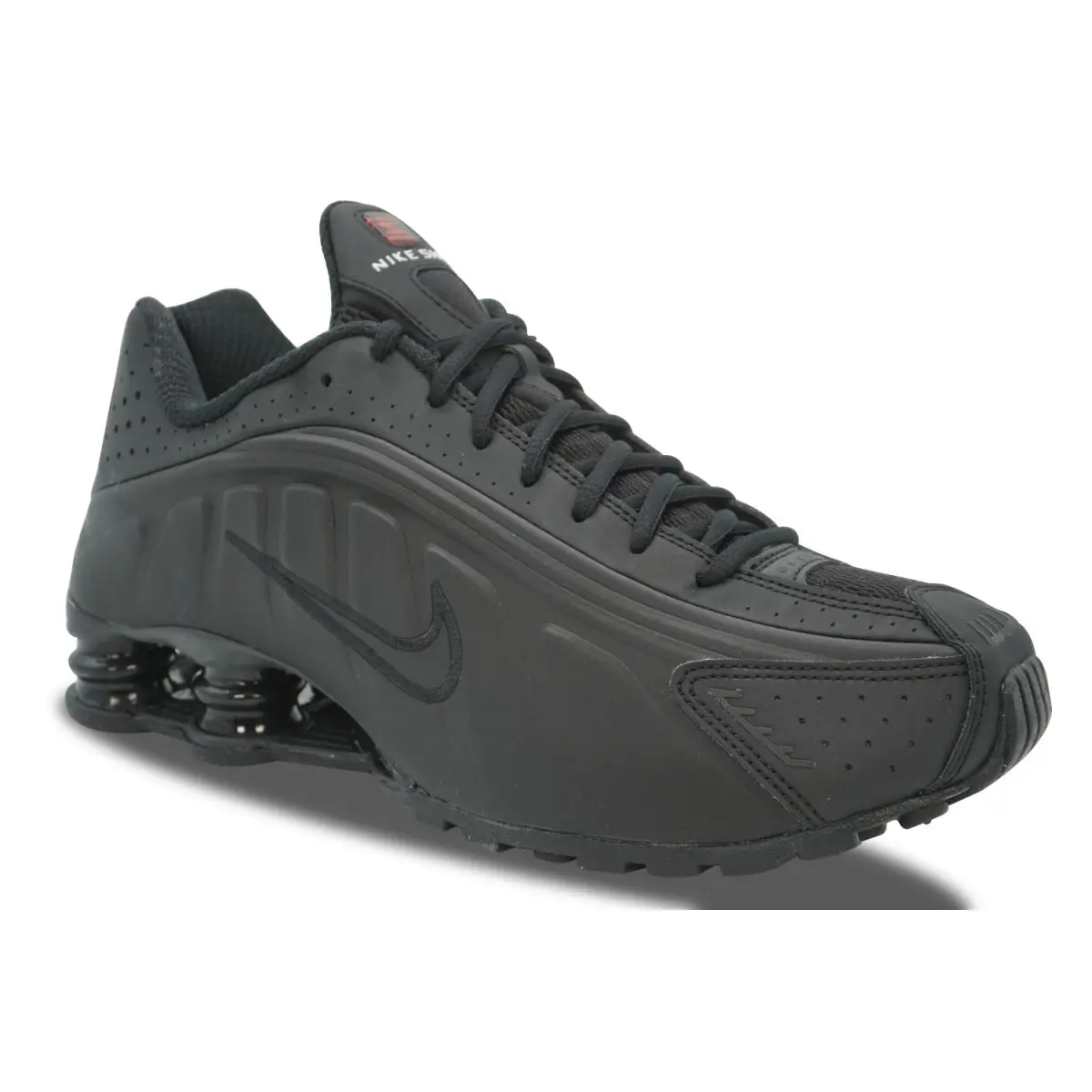 Nike Shox R4 Black Bright Crimson | HQ1988-001