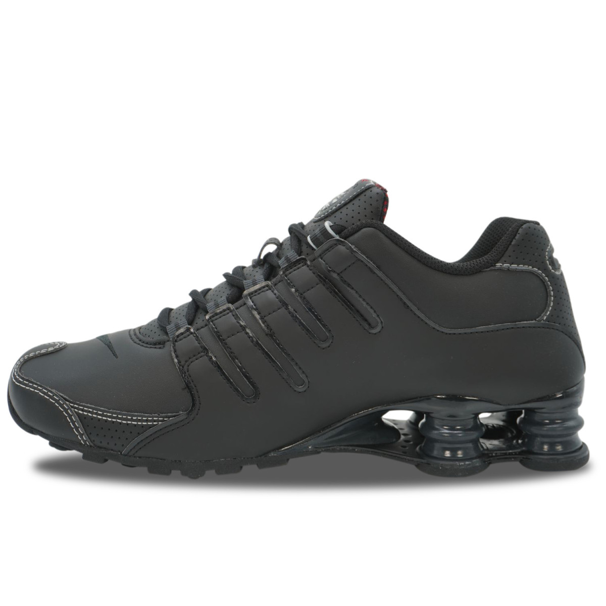 Nike Shox NZ Noir Varsity Rouge