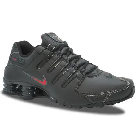 Nike Shox NZ Noir Varsity Rouge