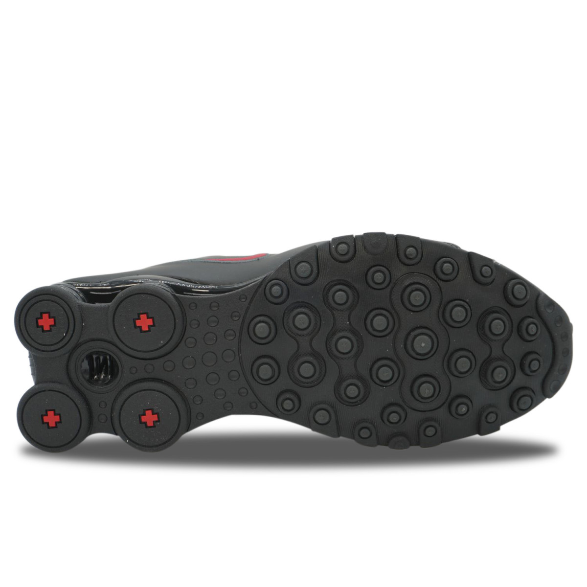 Nike Shox NZ Noir Varsity Rouge