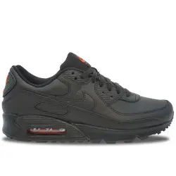 Nike Air Max 90 Leather Black Safety Orange | IF5446-002